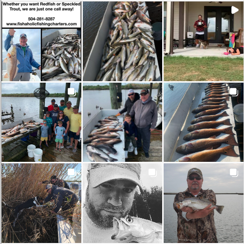 Fishaholic Fishing Charters Instagram